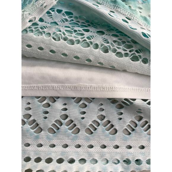 CLOTH & PORTRAIT, SIZE XXL, MULTI COLORED SUMMER LACE DRESS - Picture 4 of 6